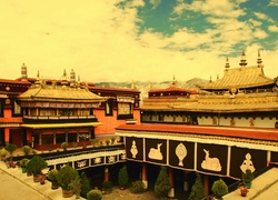 Pałac, Jokhang, Tybet