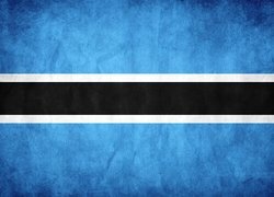 Flaga, Botswana
