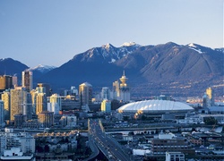 Kanada, Vancouver, Miasto, Góry