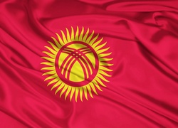 Flaga, Kirgistan