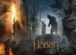 Hobbit, Pustkowie Smauga, Gandalf, Bilbo