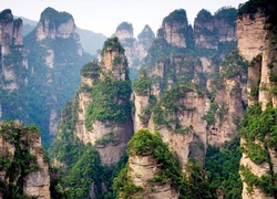 Skaliste, Góry, Chiny