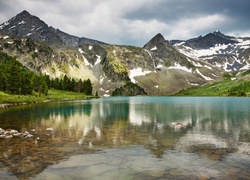 Góry, Jezioro, Las
