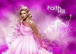 Faith Hill, Blondynka, Napis