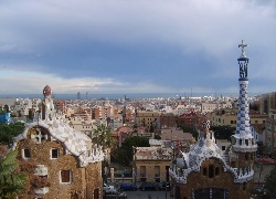 Hiszpania, Barcelona, Miasto, Stolica, Gaudi, Park Güell