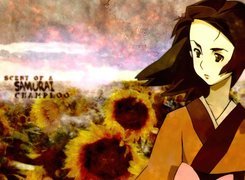 Samurai Champloo, dziewczyna, słoneczniki