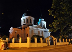 Cerkiew, Świętego, Mikołaja, Noc, Białystok