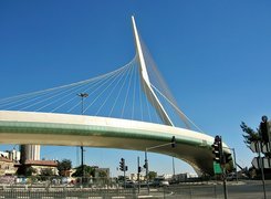 Most, Harfa, Dawida, Panorama, Jerozolimy