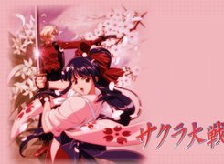 Sakura Wars, dziewczyna, miecz