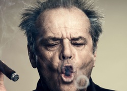 Mężczyzna, Aktor, Jack Nicholson, Cygaro