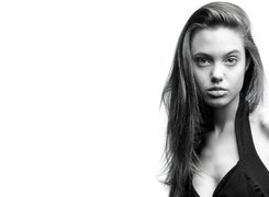 Angelina Jolie, czarny top