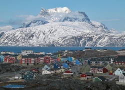 Góry, Morze, Nuuk, Stolica, Wyspy
