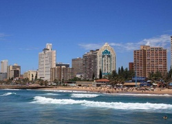 Republika Południowej Afryki, Durban, Drapacze Chmur, Ocean