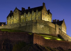 Zamek w Edynburgu, Edinburgh Castle, Edynburg, Szkocja