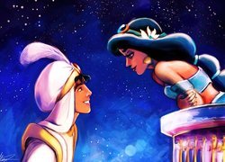 Aladyn, Jasmine, Aladdin