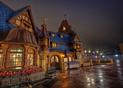 Dom, Noc, Disneyland, Kalifornia