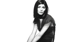 Audrey Tautou,czarny strój