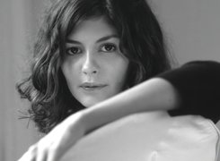 Audrey Tautou, ciemne włosy