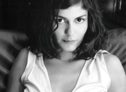 Audrey Tautou, biały top