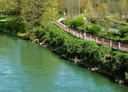 Lato, Rzeka, Park