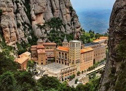 Góry, Klasztor Montserrat, Hiszpania