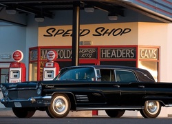 Zabytkowy, Lincoln, Continental, 1960, Stacja, Benzynowa
