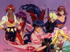 Sakura Wars, Sakura, postacie