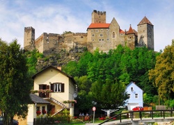 Zamek Hardegg, Park Narodowy Doliny Dyi, Miasto Hardegg, Austria