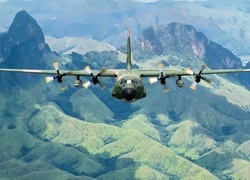 Wojskowy, Lockheed C-130, Hercules