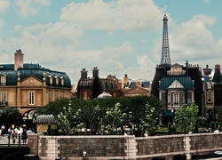 Paryż, Francja, Notre Dame, Most, Rzeka
