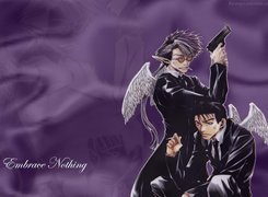 Saiyuki, pistolet, skrzydła