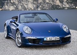Niebieski, Samochód, Porsche, 911, Carrera