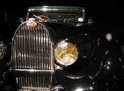 Bugatti,światła , przód