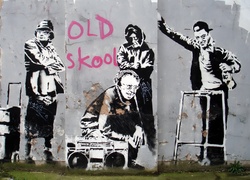 Banksy, Graffiti