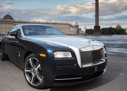 Rolls, Royce, Wraith, Parking, Domy, Miasto