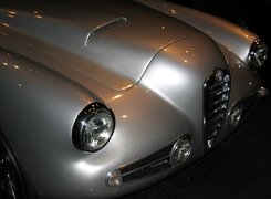 Alfa Romeo ,światła,  maska