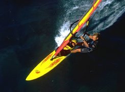 Windsurfing,graffiti