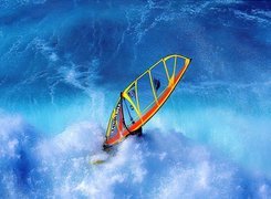 Windsurfing,żagiel