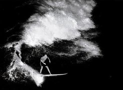 Windsurfing,sepia