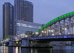 Tokio, Japonia, Miasto, Most