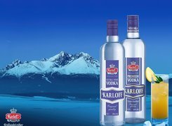 Vodka, drink, góry