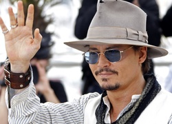 Mężczyzna, Aktor, Johnny Depp, Okulary, Kapelusz