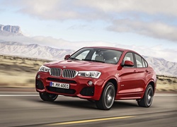 Bmw X4, Droga, Góry