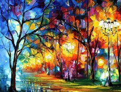 Leonid Afremov, Park, Aleja