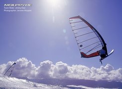 Windsurfing, Deska, Żagiel, Morze