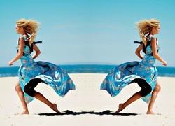 Candice Swanepoel, Plaża