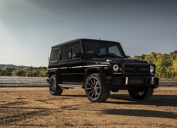 Mercedes Benz, G63, AMG, Droga, Lasy, Góry