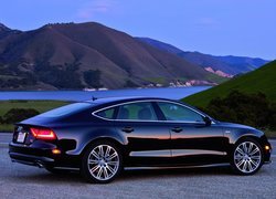 Audi A7, Góry, Jezioro