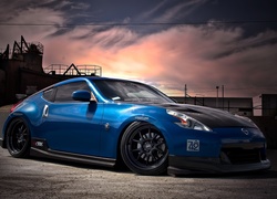 Niebieski, Nissan 370 Z