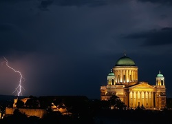 Bazylika, Esztergom, Węgry, Piorun